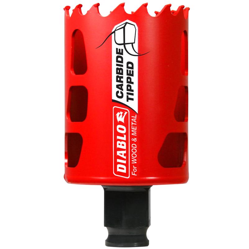 Diablo Snap-Lock Plus 1-7/8 in. Carbide Tipped 2-3/8 in. L X 3/8 in. D Hole Saw