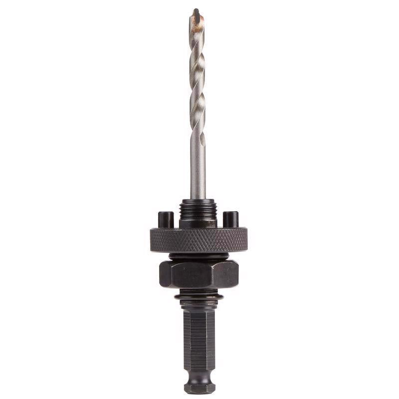 Milwaukee Big Hawg 5/16 in. Carbide Tipped 6-9/16 in. L X 7/16 in. D Hole Saw Arbor