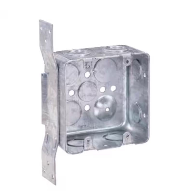 Southwire New and Old Work Square Steel Switch Box