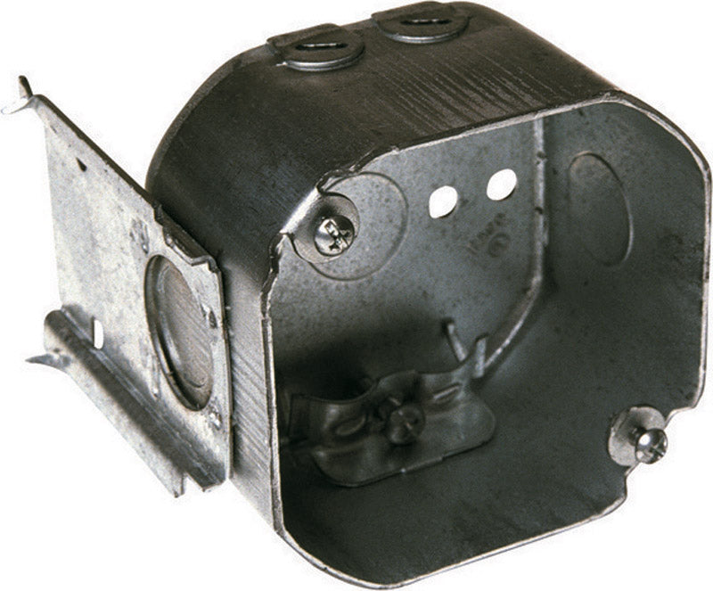 Raco Old Work 21-1/2 cu in Octagon Steel Junction Box Gray
