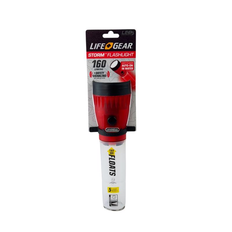 Life+Gear Glow 12 lm Red LED Flashlight AA Battery
