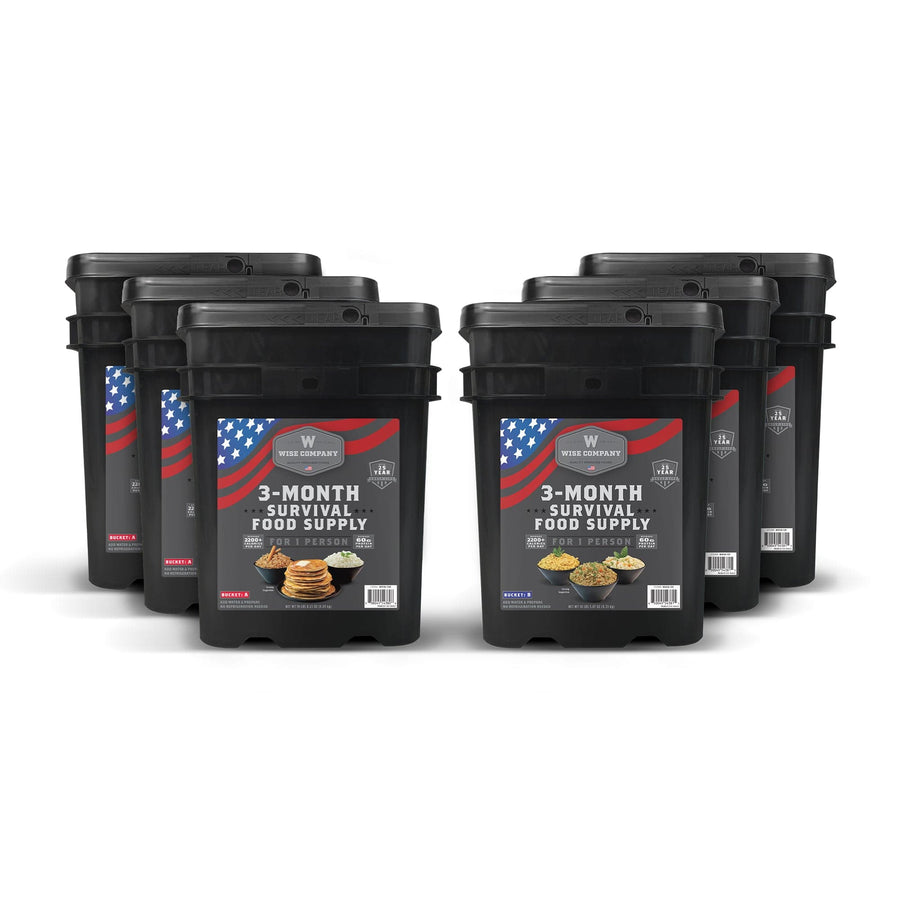 3-Month Survival Food Supply (Over 2,200+ Calories/Day)
