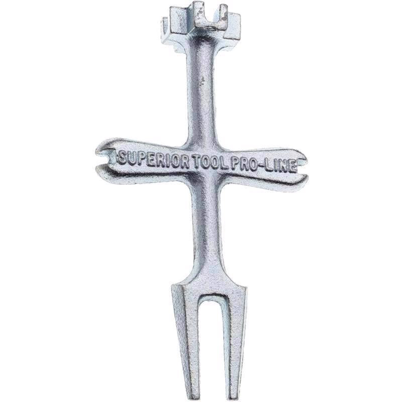 Superior Tool Plug Wrench Silver 1 pc