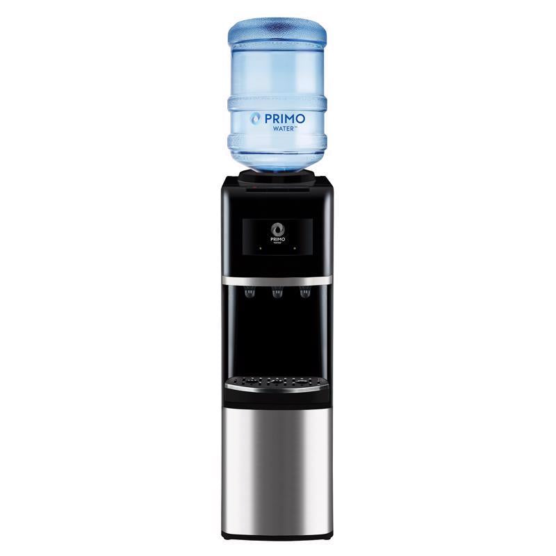 Primo Water Pro 3-5 gal Black Water Dispenser Stainless Steel
