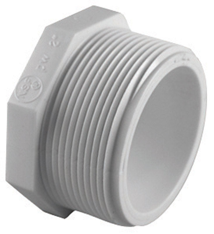 Charlotte Pipe Schedule 40 4 in. MPT PVC Plug 1 pk