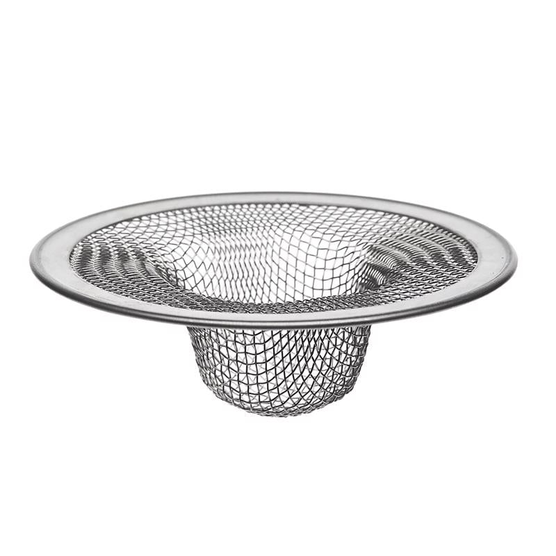 Danco 4-1/2 in. D Stainless Steel Nickel Mesh Strainer