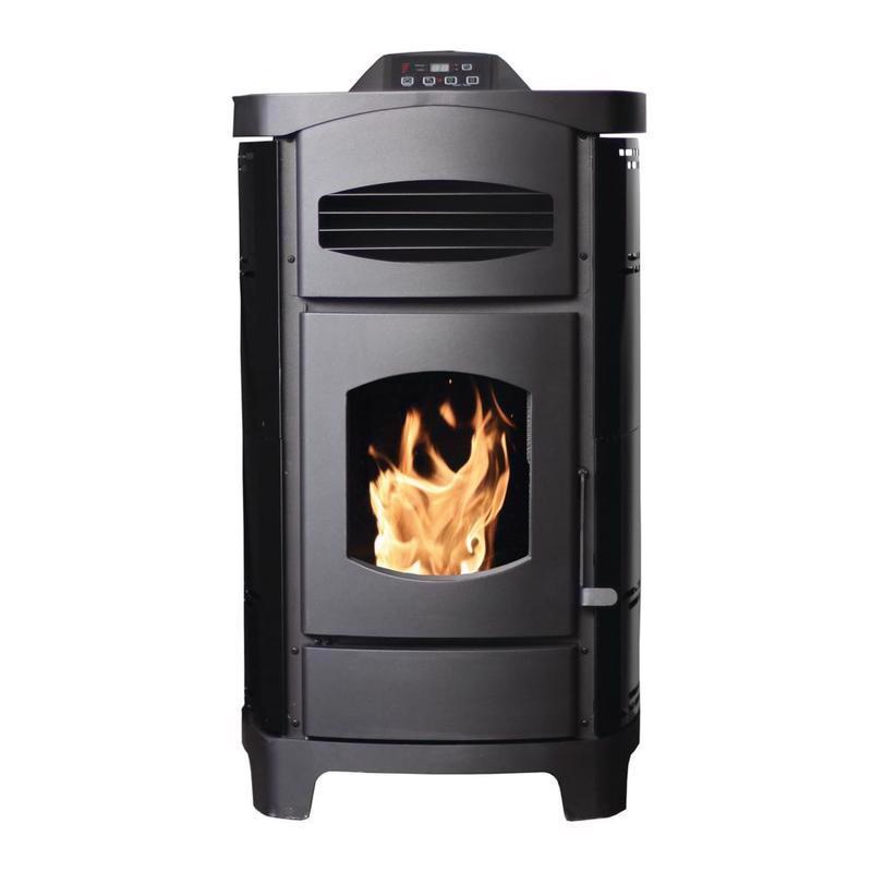 US Stove Ashley Hearth EPA Certified 2200 sq ft Modern Wood Pellet Stove 50 lb. cap. Hopper