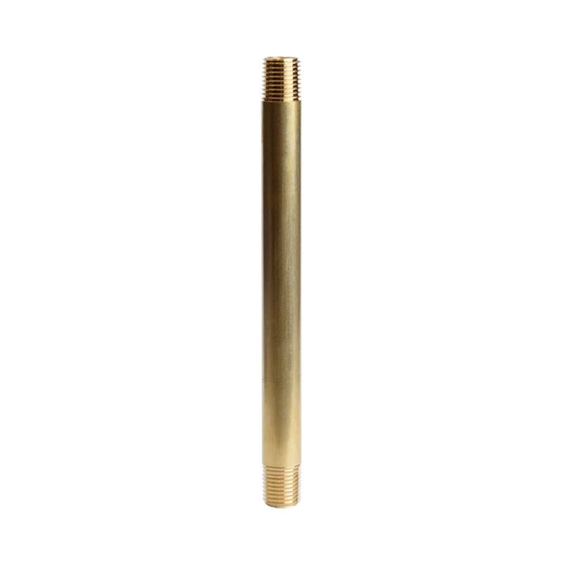 ATC 1/4 in. MPT X 1/4 in. D MPT Yellow Brass Nipple 6 in. L
