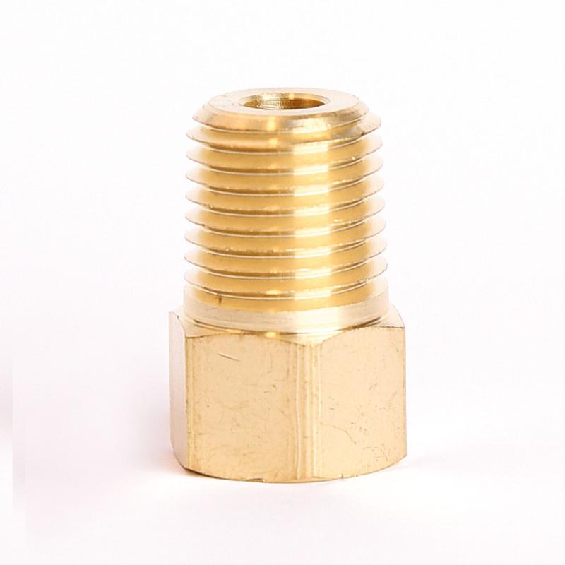 ATC 5/16 in. Flare X 1/4 in. D Male Brass Inverted Flare Adapter