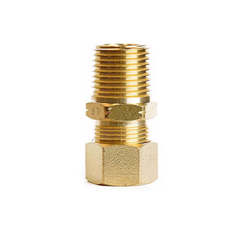 ATC 5/8 in. Compression X 1/2 in. D Male Brass Connector