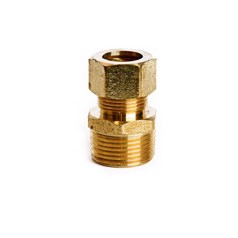 ATC 5/8 in. Compression X 3/4 in. D Male Brass Compression Connector