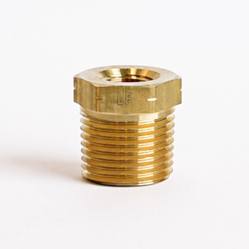 ATC 3/8 in. MPT X 1/8 in. D FPT Brass Hex Bushing