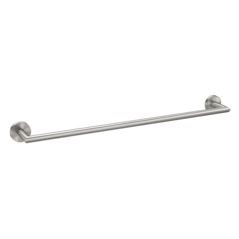 Moen Arlys Brushed Nickel Silver Towel Bar 18 in. L Zinc