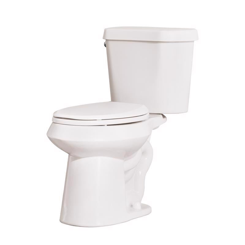 Oakbrook Collection ADA Compliant 1.28 gal White Elongated Complete Toilet Kit