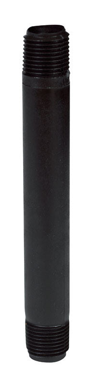 B&K Schedule 40 1/2 in. MIP X 1/2 in. D MIP Polyethylene 6 in. Nipple 1 pk