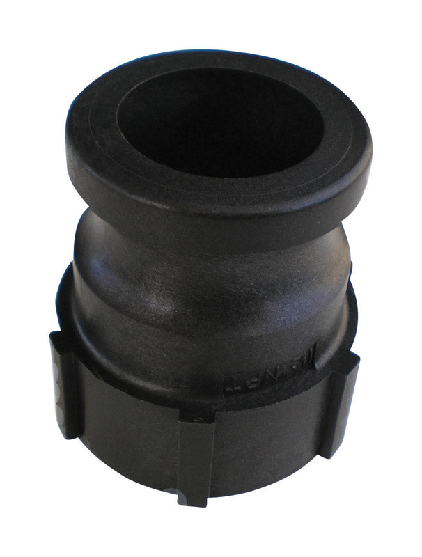 Abbott Rubber Polypropylene 1-1/2 in. D X 1-1/2 in. D Male Adapter 1 pk