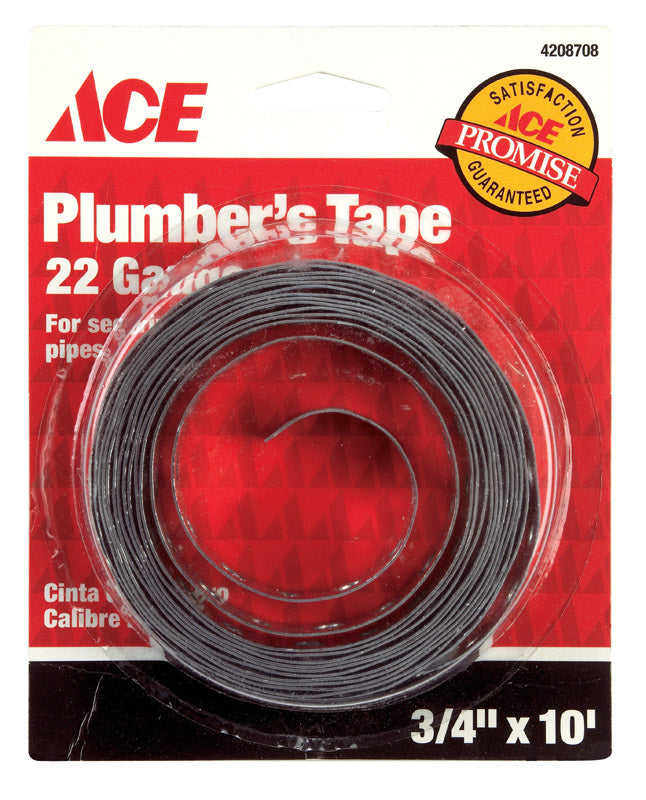 Ace 10 ft. Galvanized Galvanized Steel Hanger Strap