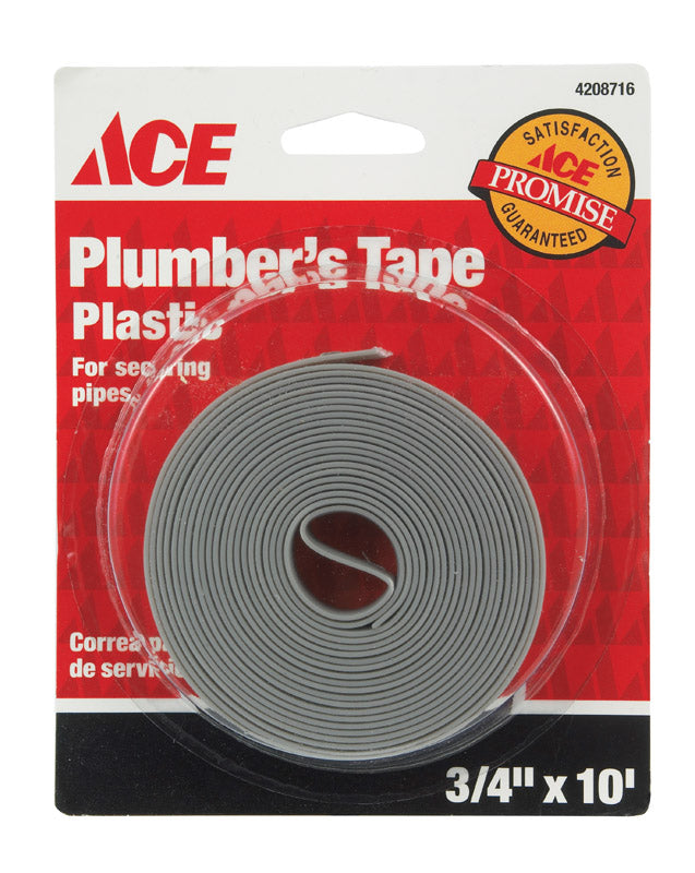 Ace 10 ft. Galvanized Plastic Hanger Strap