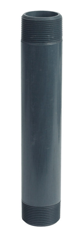 B&K Schedule 80 1-1/2 in. MIP X 1-1/2 in. D MIP PVC 10 in. Nipple 1 pk