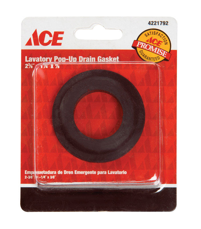 Ace Rubber 1-1/4 in. D X 2-3/8 in. D Basin Mack Gasket