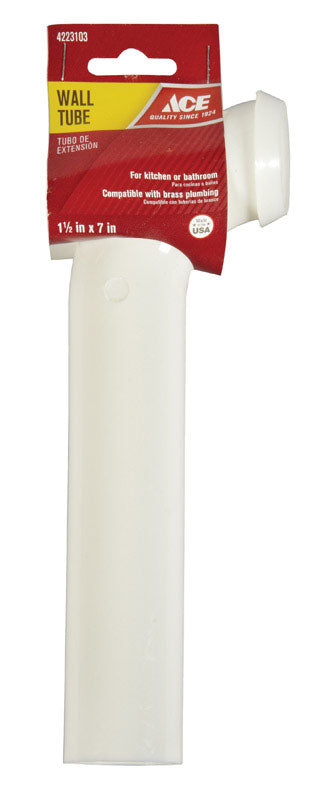 Ace 1-1/2 in. Slip in. X 1-1/2 in. D Slip Plastic Waste Arm 1 pk