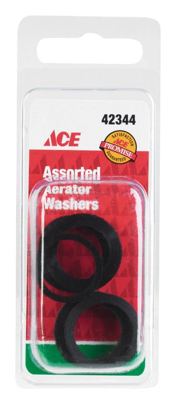 Ace Assorted in. D Rubber Faucet Aerator Washer 5 pk