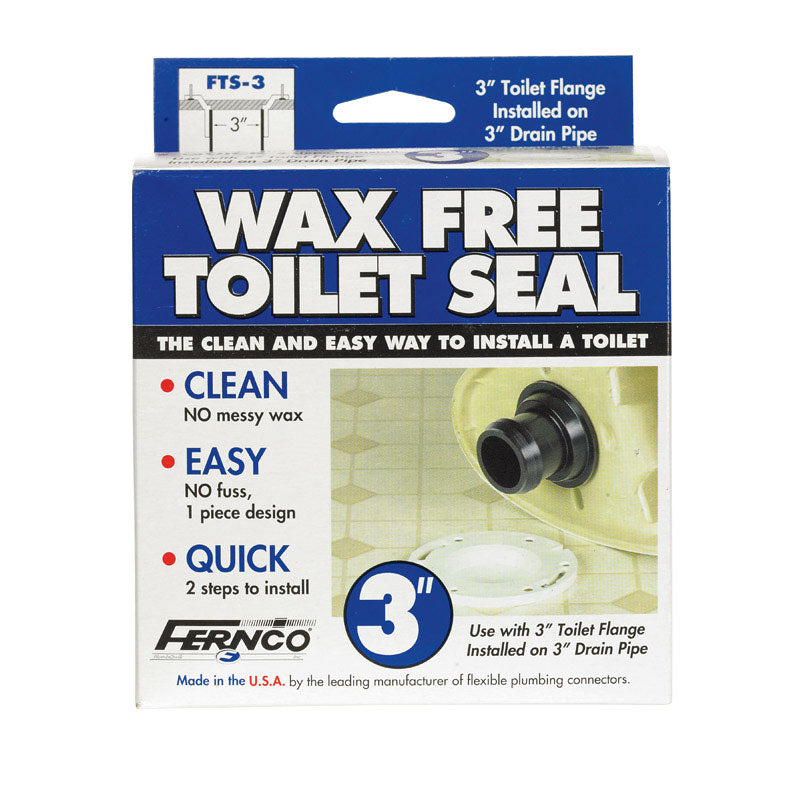 Fernco Wax Free 3" Toilet Seal PVC