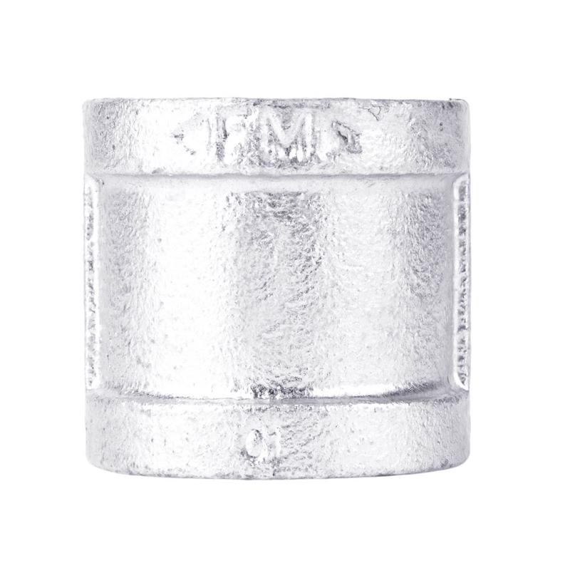 STZ Industries 4 in. FIP each X 4 in. D FIP Galvanized Malleable Iron Coupling