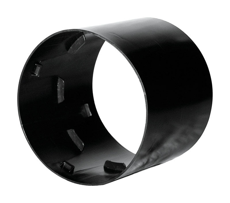Advanced Drainage Systems 4 in. Snap X 4 in. D Snap Polyethylene 4-1/2 in. Coupling 1 pk