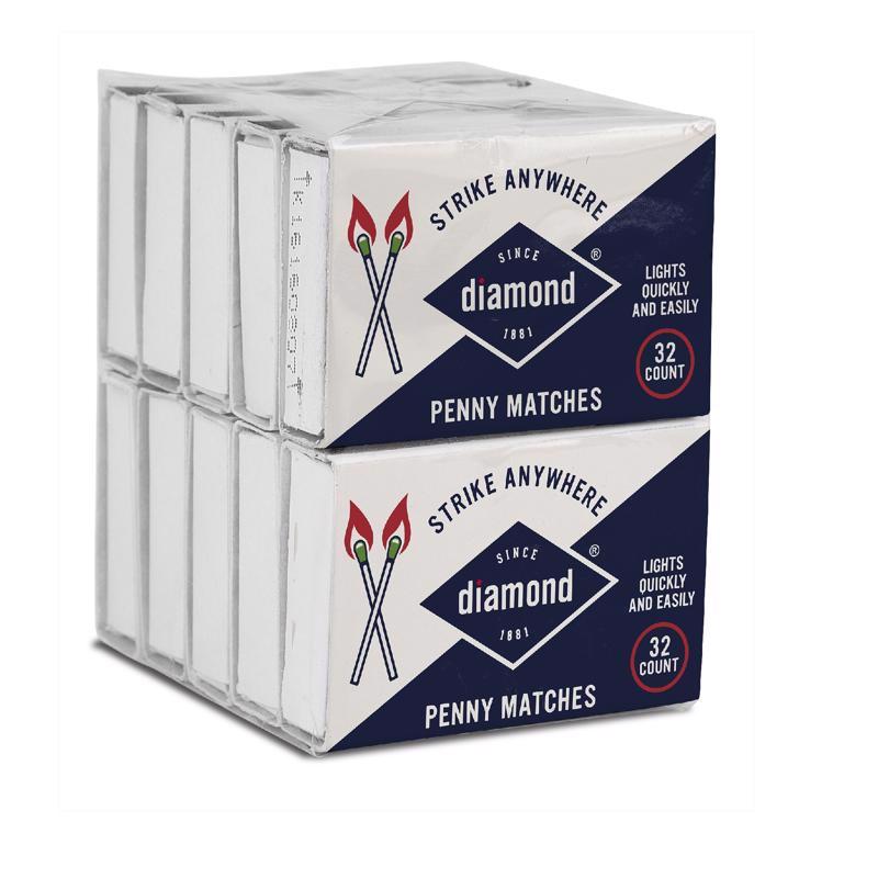 Diamond Greenlight 1.75 in. L Strike Anywhere Matches 32 pc