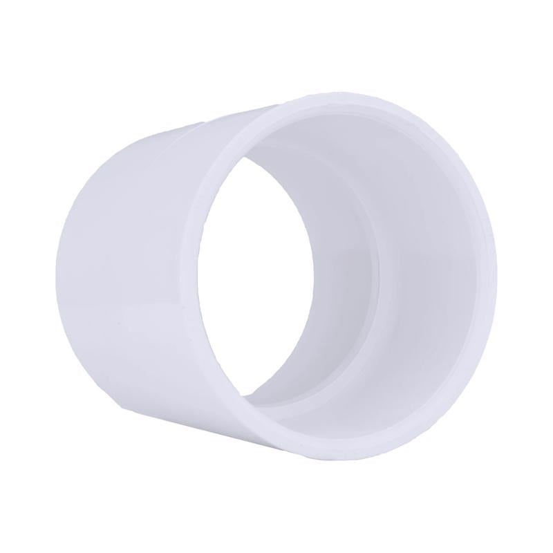 Charlotte Pipe Schedule 40 3 in. Slip X 3 in. D Slip PVC Coupling 1 pk