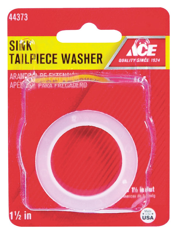 Ace 1-1/2 in. D Plastic Tailpiece Washer 1 pk