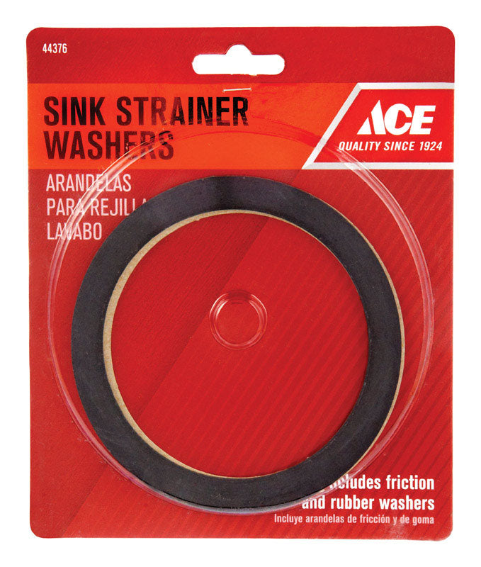 Ace 3-1/2 in. D Rubber Basket Strainer Washer 1 pk