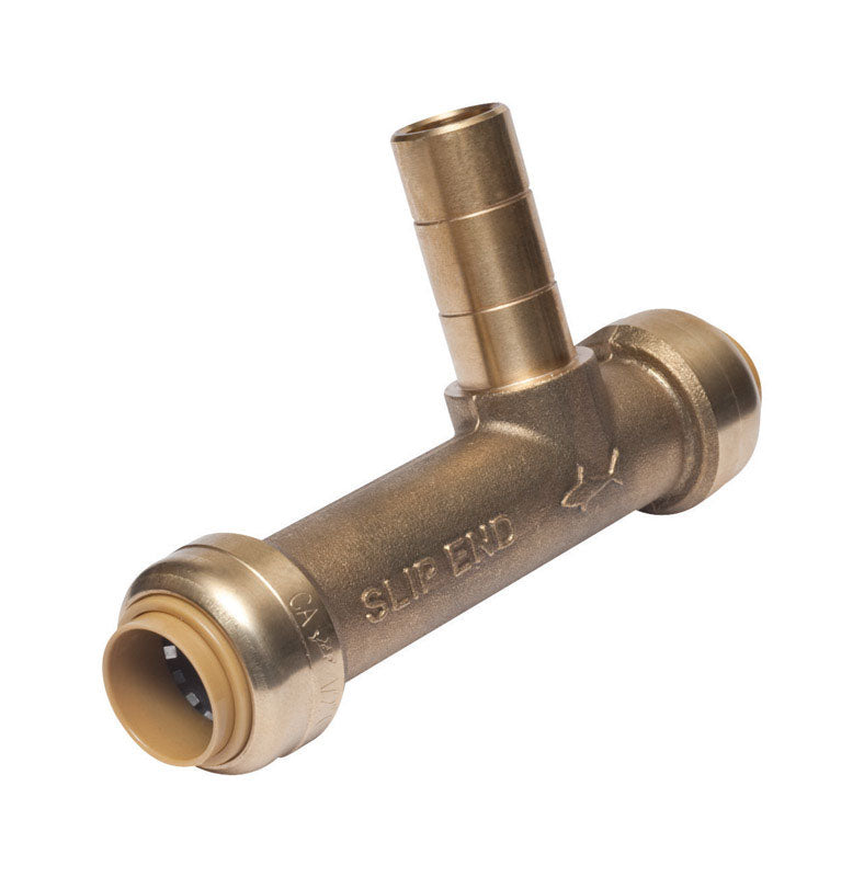 SharkBite 1/2 in. PTC X 1/2 in. D PTC Brass Adapter