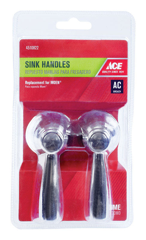 Ace For Moen Banburry Chrome Bathroom and Kitchen Faucet Handles