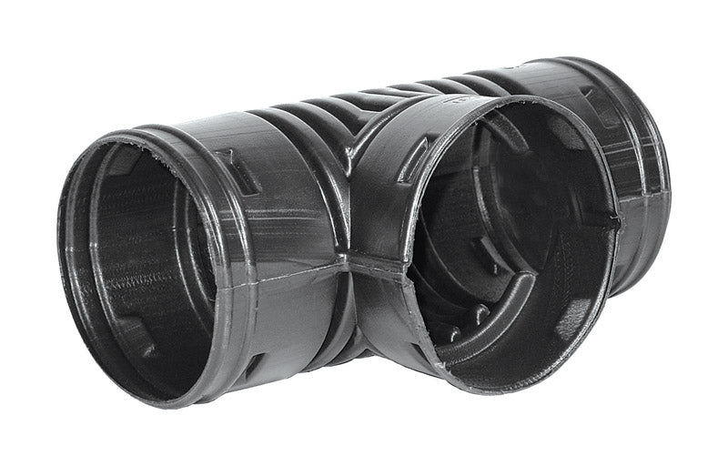 Advanced Drainage Systems Schedule 40 6 in. Snap X 6 in. D Snap Polyethylene Blind Tee 1 pk