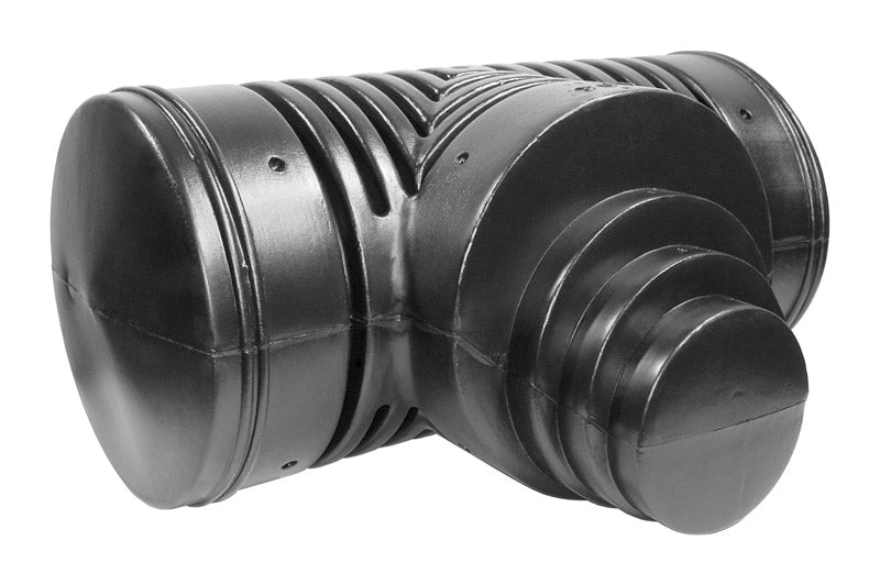 Advanced Drainage Systems 6 in. Snap X 6 in. D Snap Polyethylene 16 in. Tee 1 pk