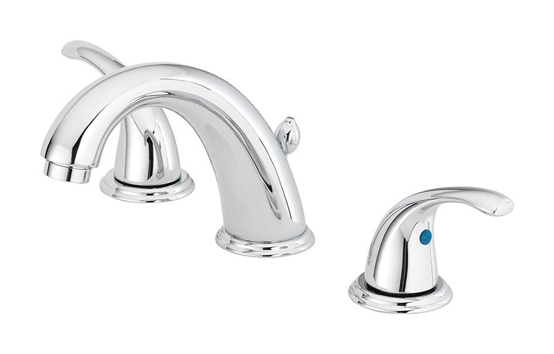 OakBrook Chrome Coastal Widespread Bathroom Sink Faucet 8 in.