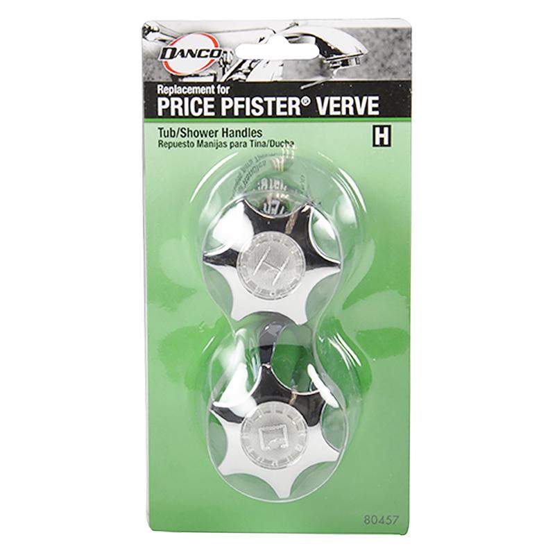 Danco For Pfister Verve Chrome Tub and Shower Faucet Handles