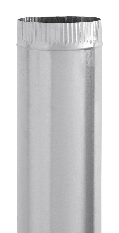Imperial 7 in. D X 24 in. L Galvanized Steel Furnace Pipe