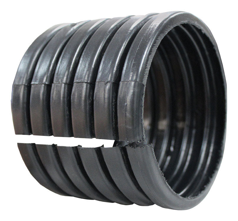 Advanced Drainage Systems 8 in. Snap X 8 in. D Snap Polyethylene 10 in. Split Coupler 1 pk