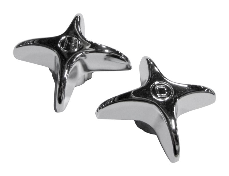Plumb Pak Chrome Sink and Tub and Shower Faucet Handles