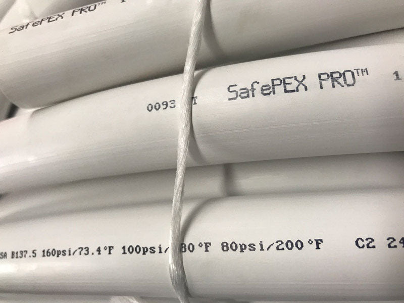 Safe PEX Pro 1 in. D X 5 ft. L PEX Tubing 100 psi