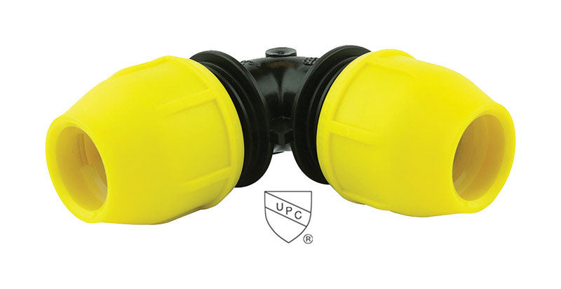 Home-Flex Underground 1 in. IPS in. X 1 in. D IPS Polyethylene Elbow 1 pk