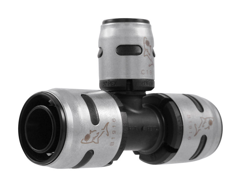 SharkBite EvoPEX 3/4 in. Push X 1/2 in. D Push Plastic Reducing Tee
