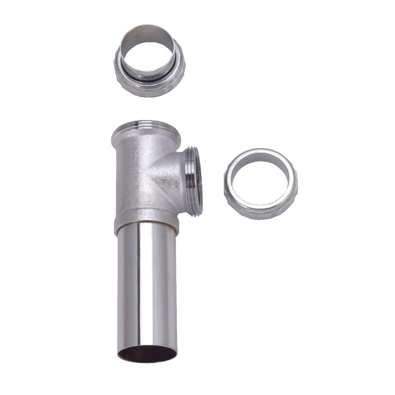 Ace 1-1/2 in. D Satin Brass Tee and Tailpiece