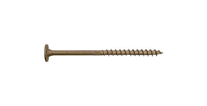 Simpson Strong-Tie Strong-Drive No. 5 Sizes X 6 in. L Star Low Profile Head Bold Timber Screws