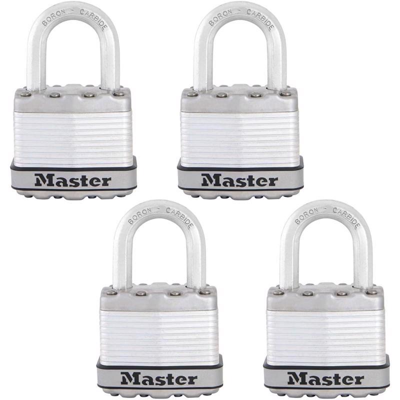 Master Lock Magnum 1-3/4 in. W Stainless Steel Ball Bearing Locking Weather-Resistant Padlock