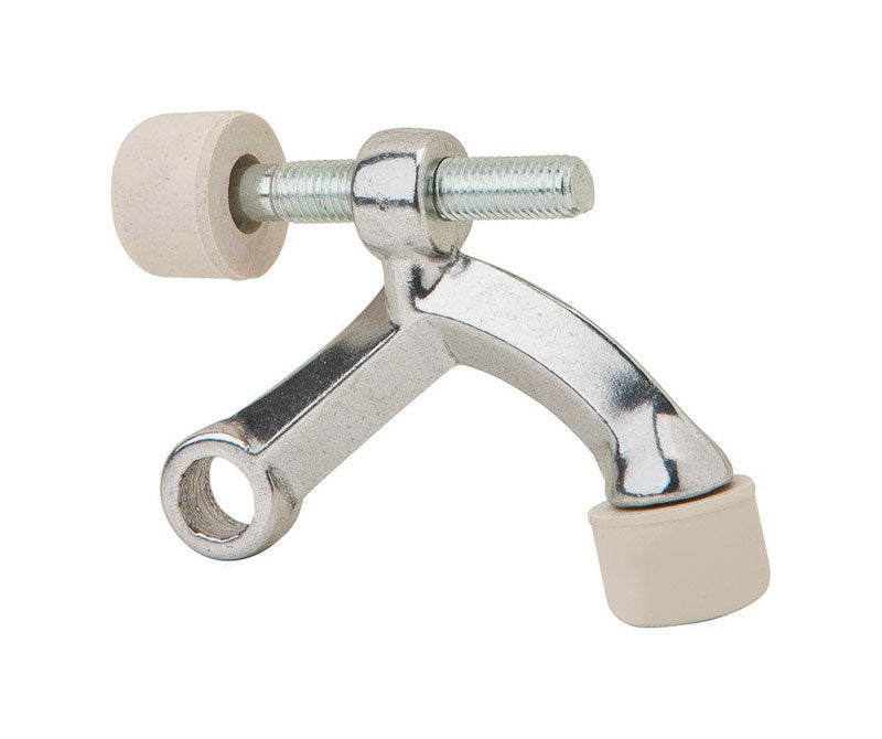 Ives Aluminum Metallic Hinge Pin Door Stop Mounts to door 5/16 in.