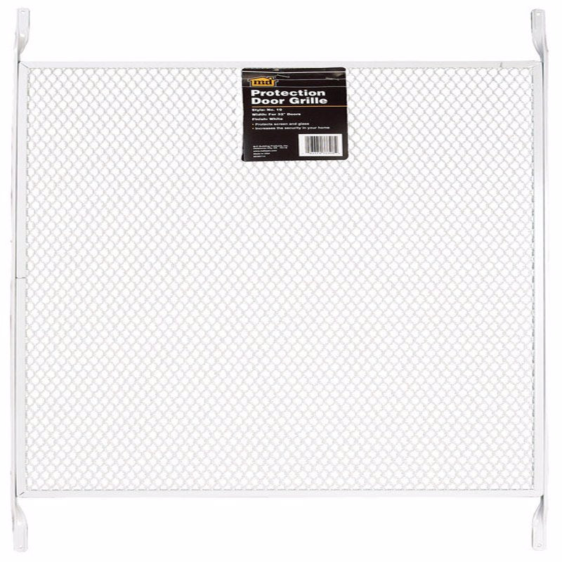M-D BUILDING PRODUCTS 30.25 in. W X 20 in. L White Aluminum Door Grilles